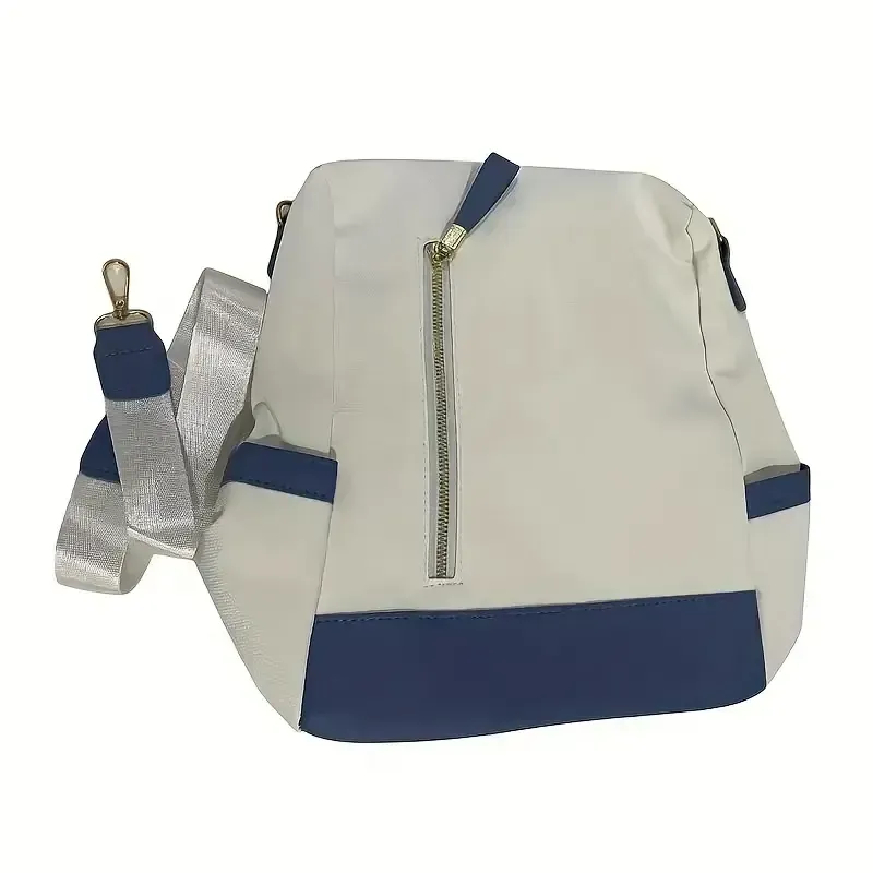 Mochila de viagem anti-roubo Bolsa escolar anti-roubo de grande capacidade Bolsa de ombro leve e reversível