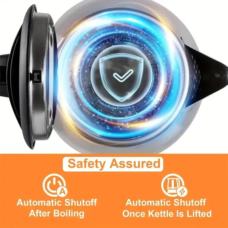Bouilloire électrique Heamantol, bouilloire à eau chaude de 700W, théière et bouilloire, arrêt automatique et protection contre la surchauffe.
