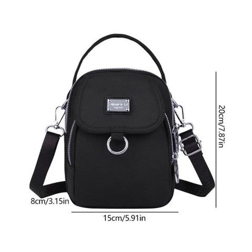 Bolsa tiracolo feminina à prova d'água