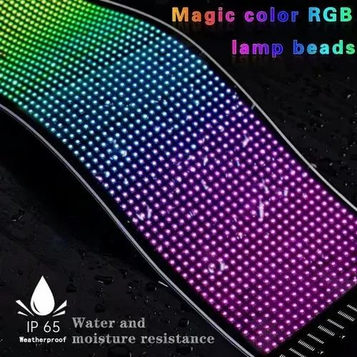 Tela macia colorida para janelas de carro