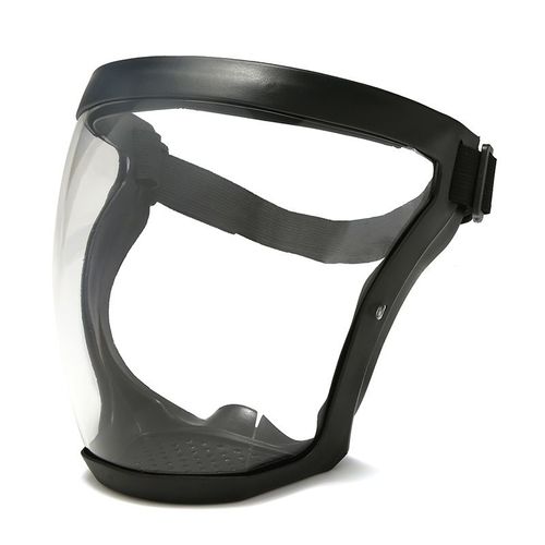 Máscara de proteção facial completa - Plástico transparente e durável para uso no exterior e na cozinha, proteção de trabalho de segurança