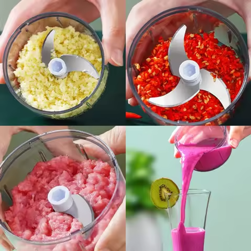 Fully automatic intelligent electric garlic machine wireless electric food chopper