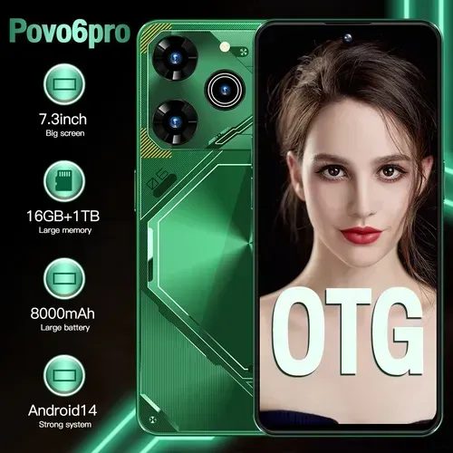 New Povo6 Flagship Smartphone