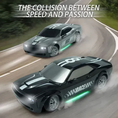 Remote Control Drift Car, 2.4G Wireless Control ,Boy's Toy Four-Wheel Drive Racing Car, RC High-Speed Stunt Vehicle