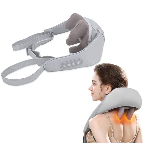 Ergonomic shoulder and neck massager