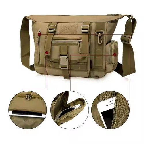 Tactical Multi-Pocket Crossbody Bag