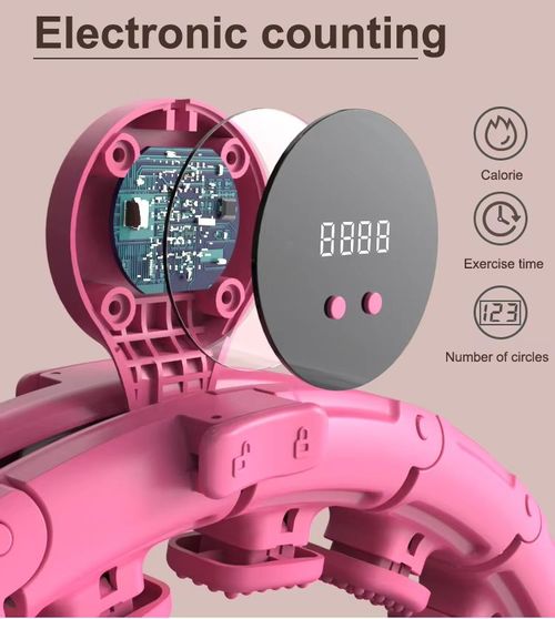 Fitness hoop, gym equipment, waist trimming hoop, fat burning exercise training hoop