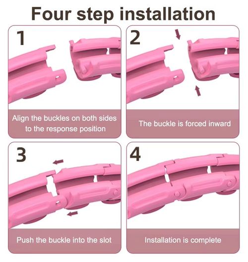 Fitness hoop, gym equipment, waist trimming hoop, fat burning exercise training hoop