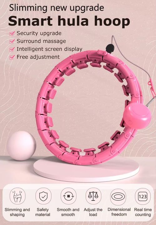 Fitness hoop, gym equipment, waist trimming hoop, fat burning exercise training hoop