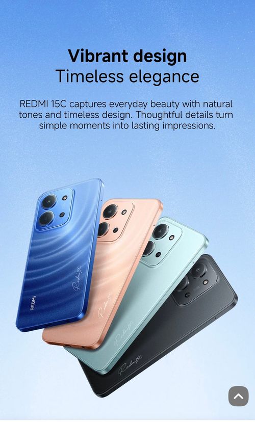 PNG for Xiaomi Redmi 15C 4G 5G 8+256GB Cellular LTE Smartphone Octa Core CPU FHD Screen Resolution Multilingual (English French)