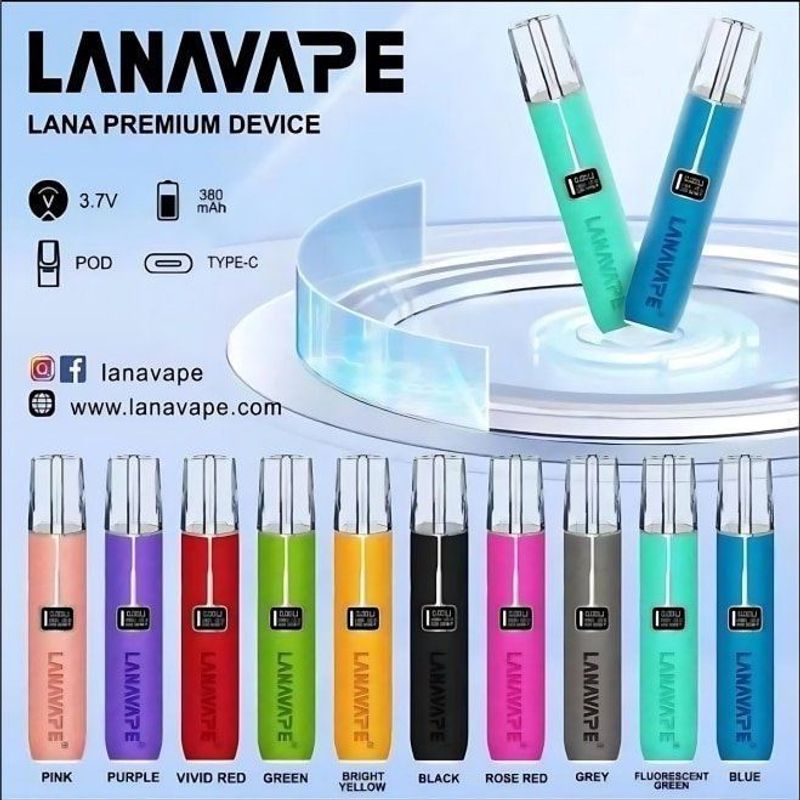 LANA皮革主機適配通用悅刻Relx世代煙彈 以Type C搭配350mAh為重點，更重視密封與匹配度