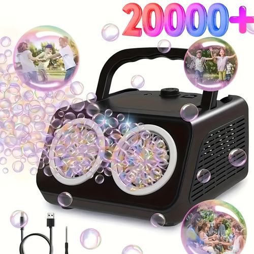 Toy bubble machine