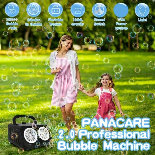 Toy bubble machine