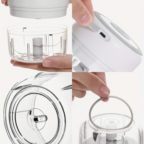 Kitchen garlic mixer.
