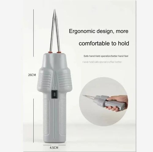 Electric device for fast hair removal for birds