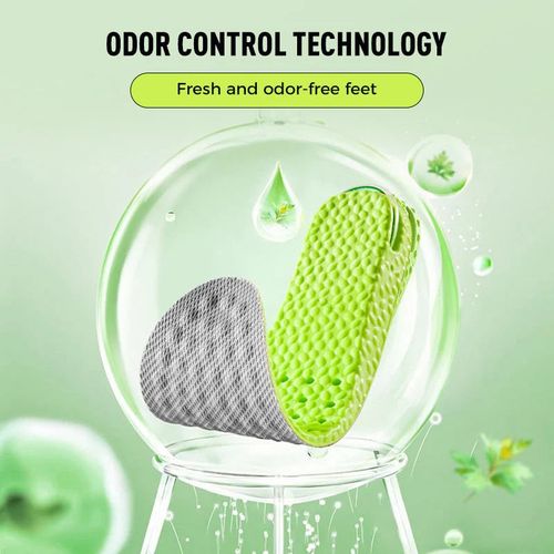 Comfortable cushioned insoles