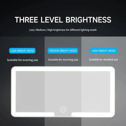 Car Sun Visor LED Mirror