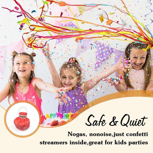 Hand-Throw Streamer Poppers