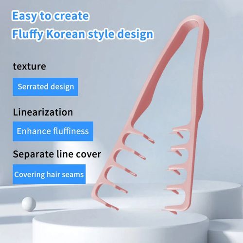 Textured styling comb