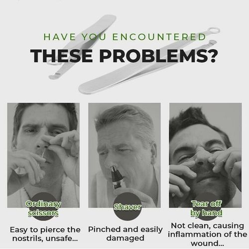 Nose Hair Trimming Tweezers