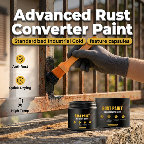 Metallic Paint Rust Converter