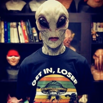 🔥Halloween Sale 50% OFF🔥Alien Funny Mask🛸👽️