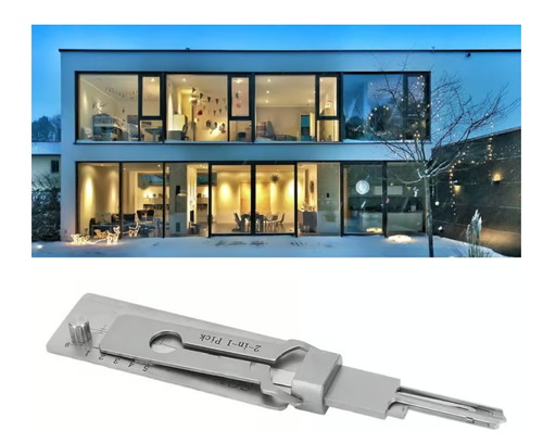 🔥 ⚒️Stainless Steel Master Key Decoder