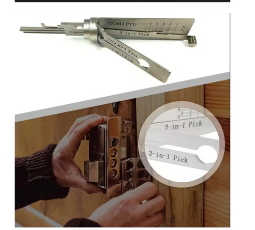 🔥 ⚒️Stainless Steel Master Key Decoder