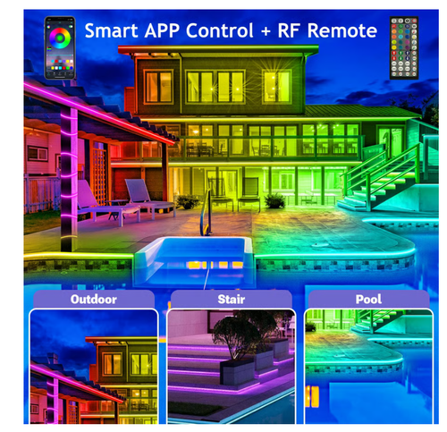 Smart Rainbow LED Outdoor Light - Smartlight 🎁