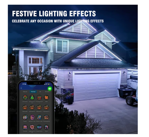 Smart Rainbow LED Outdoor Light - Smartlight 🎁