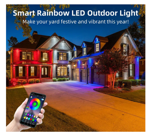 Smart Rainbow LED Outdoor Light - Smartlight 🎁