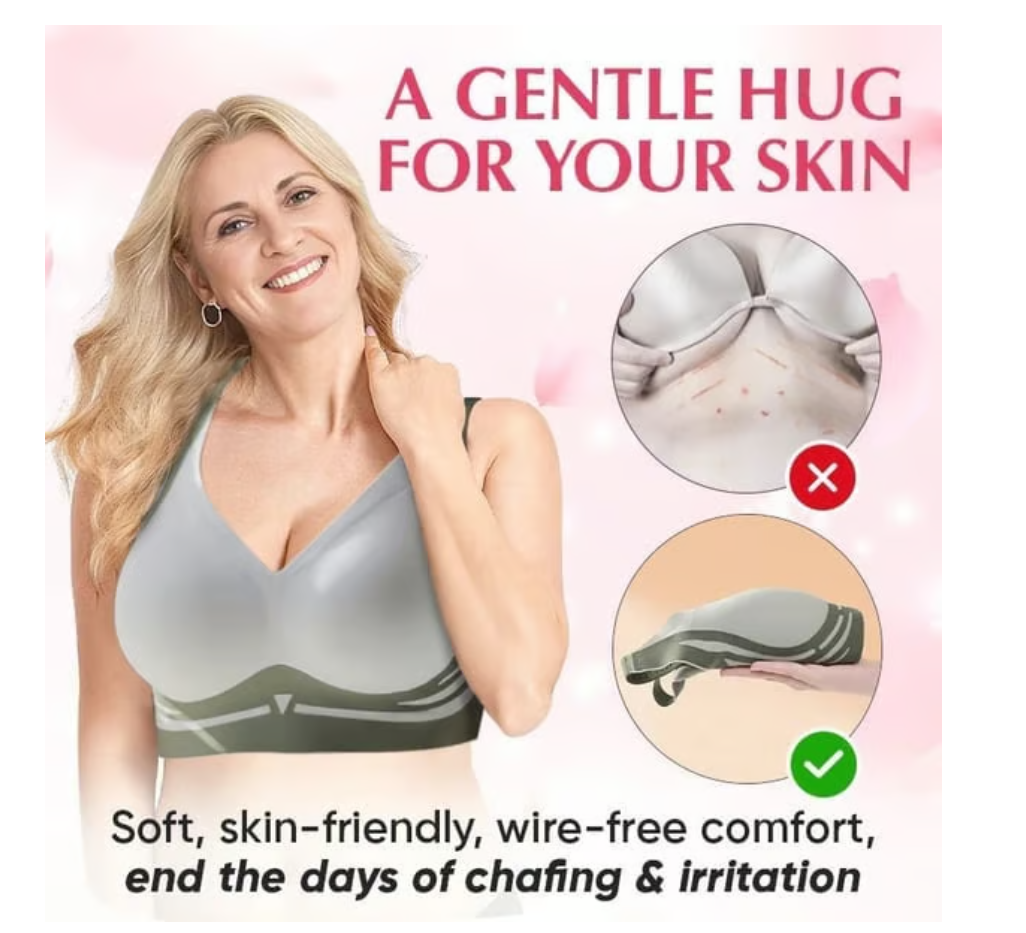 🎁Buy one, get two free🎁🔥Super Gather Bra | Wireless Push-up Bra👍No More Sagging Breasts