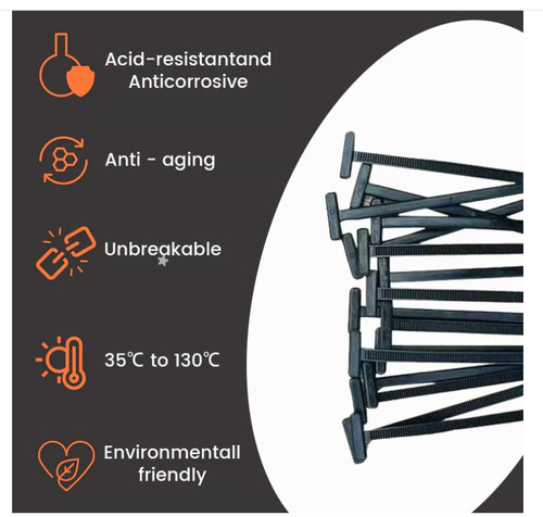 100 PCS🔥🔥Most Customers Purchase🎁 NYLON UNIVERSAL CABLE TIE BUCKLE