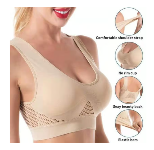 🎁Buy one, get two free🎁🏆Breathable Cool Liftup Air Bras🎁 Plus-size lingerie