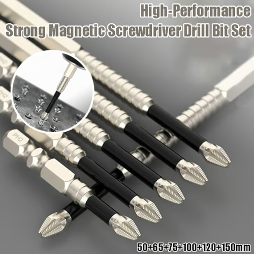🔥🔨High-Magnetic Screwdriver Drill Bit Set