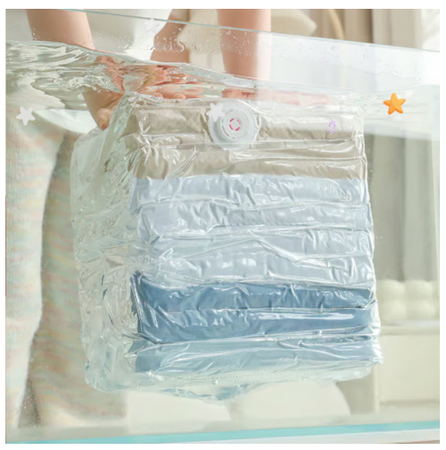 (Extra Large +8 Pack) No need to vacuum! Three-dimensional vacuum compression bag, make clothes and quilts 75% thinner, moisture-proof and space-saving in one step~
