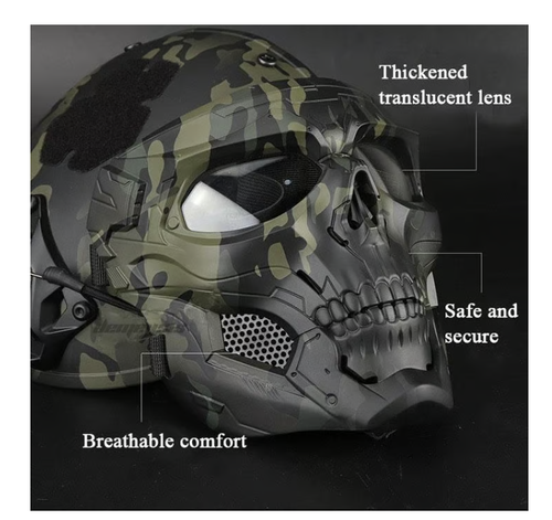 Skull Horror Helmet Mask
