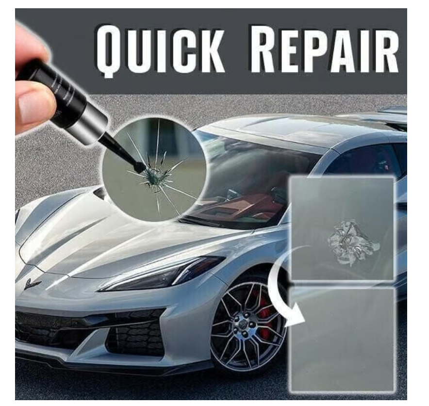 🔥Buy 1 Get 4 Free (5pcs)🔥Cracks Gone Glass Repair Kit (New Formula), BUY MORE GET MORE FREE