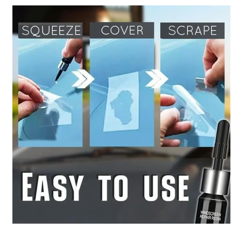 🔥Buy 1 Get 4 Free (5pcs)🔥Cracks Gone Glass Repair Kit (New Formula), BUY MORE GET MORE FREE