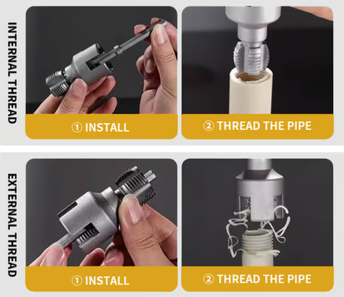 🔥Buy one get one free integrated internal and external pipe threading tool🔥
