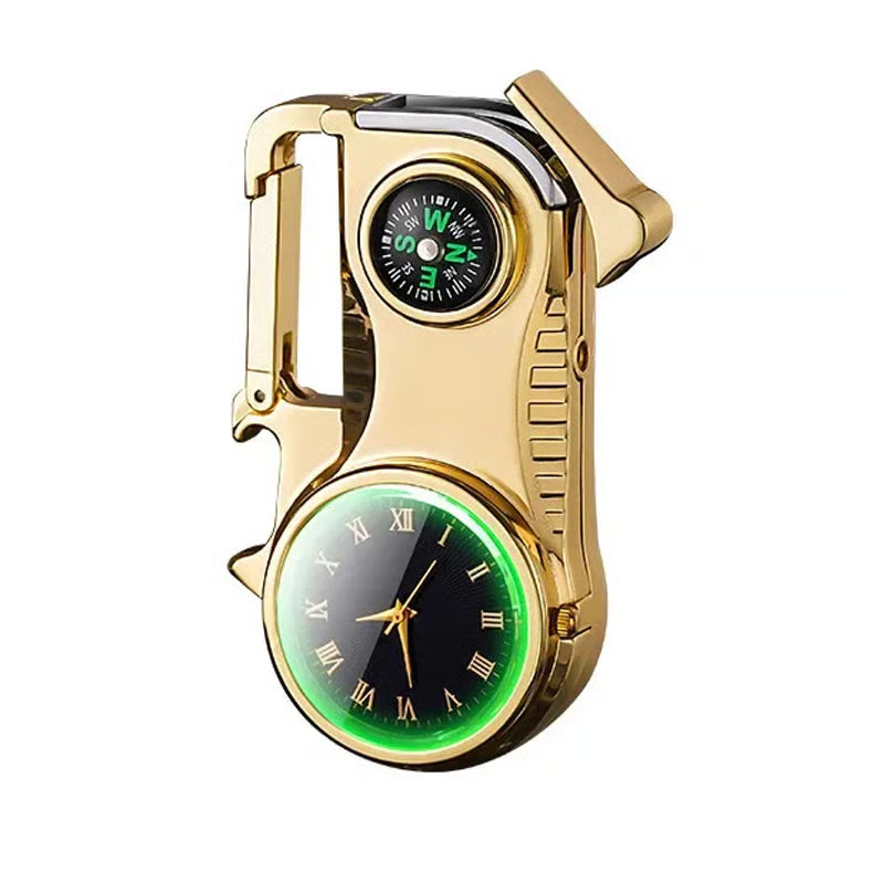 The most favorable promotional price ever🔥4-in-1 Windproof Watch Lighter🔥The gold version will be available today at the best price ever.