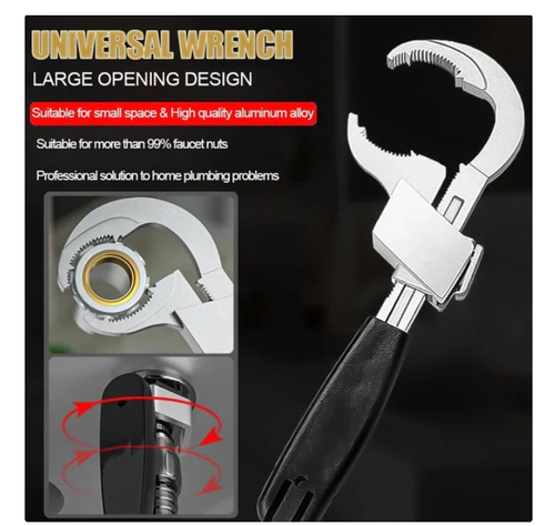 Universal Adjustable Double-ended Wrench