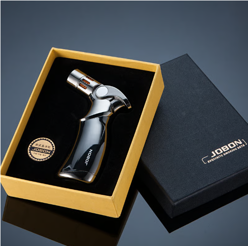 🔥Windproof straight torch blue flame lighter🔥