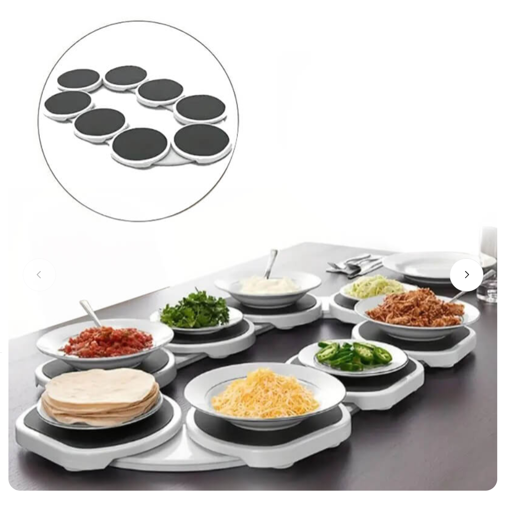 360°   Expandable   Turntable   Tray