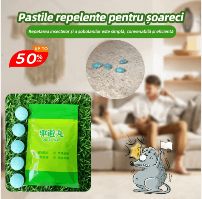 Buy one get one free 50 Capsules  Strong Rat Repellent Pills, Magic Rat Repellent Tool