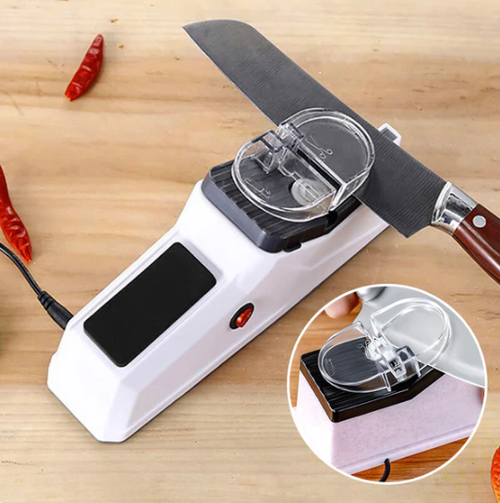 🔥✨Holiday Promotion✨Electric Knife Sharpener 1 knife sharpener + 5 sharpening blades🔥