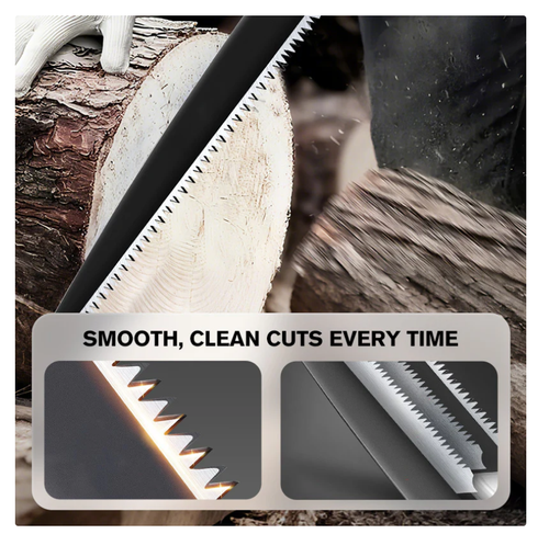 Lightweight and sharp universal pruning saw with sheath