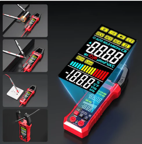 Integrated digital clamp meter