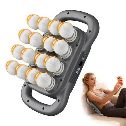 16 Head Massage Gun Set, Body Massage for Back, Shoulders, Neck, Legs, Foot, Massage Gun deep Tissue