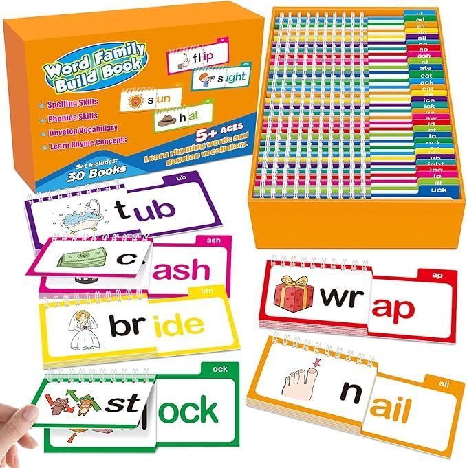 🔥LAST DAY 49% OFF 📚30 Read and Rhyme Flip Books